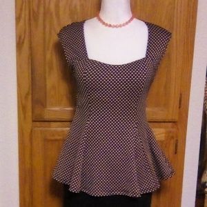 2pc. top w/ necklace.